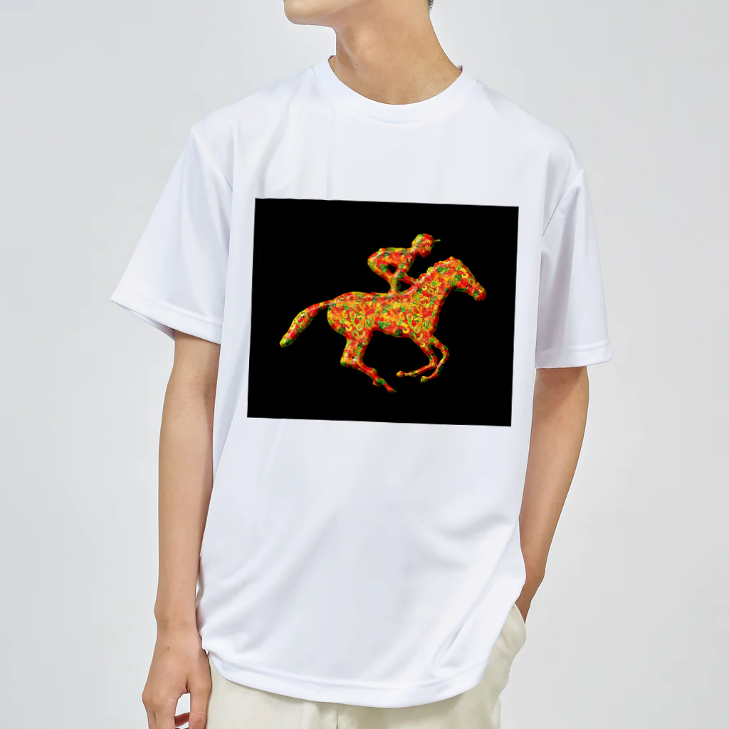 mumusの馬　colorful Dry T-Shirt