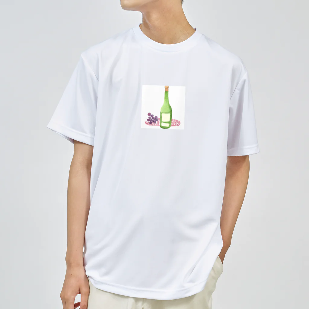 tonboのシンプルワインボトル Dry T-Shirt