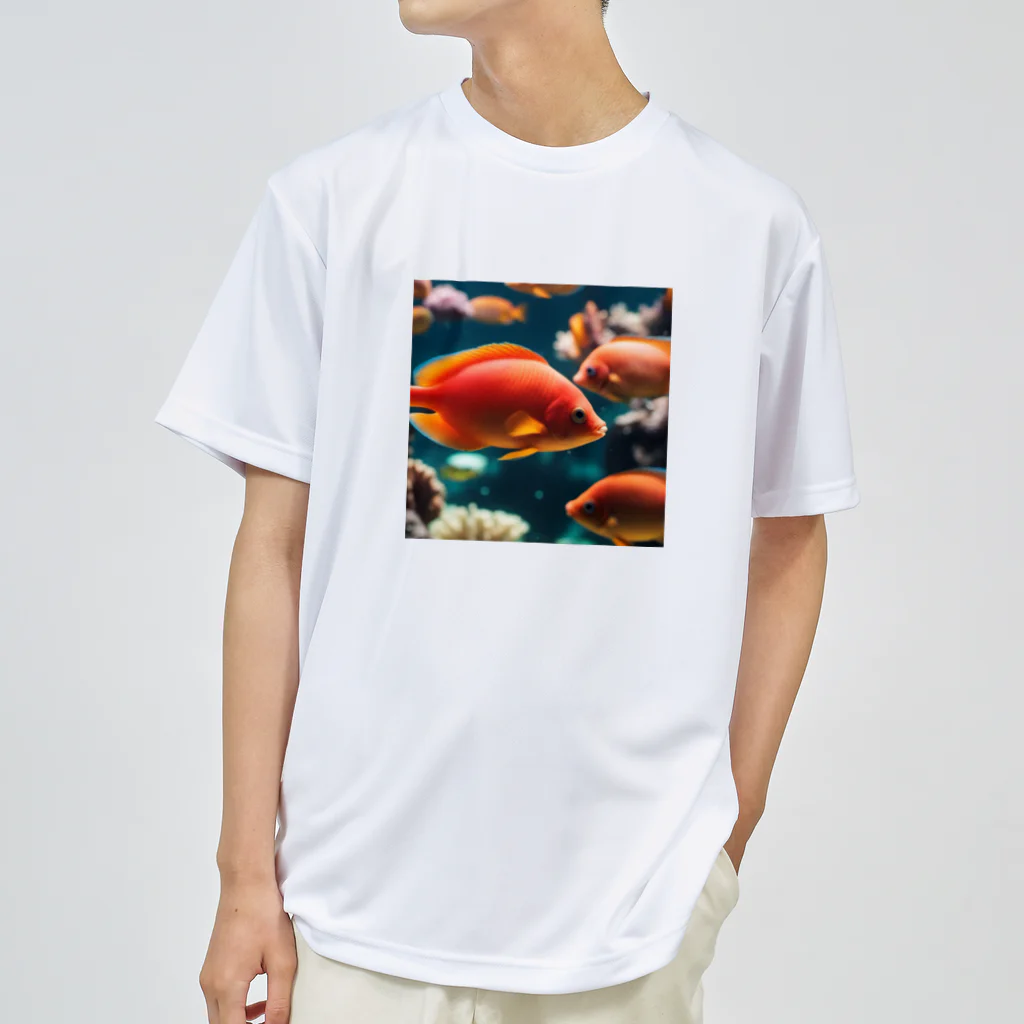 DapperMixの珊瑚の楽園、美魚群グッズ Dry T-Shirt