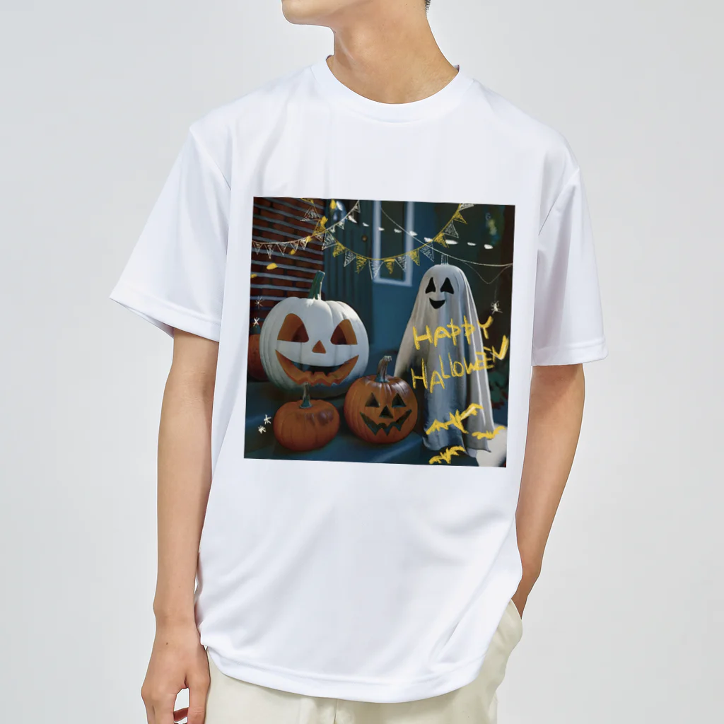 いらすとグッズのハッピーハロウィン Dry T-Shirt