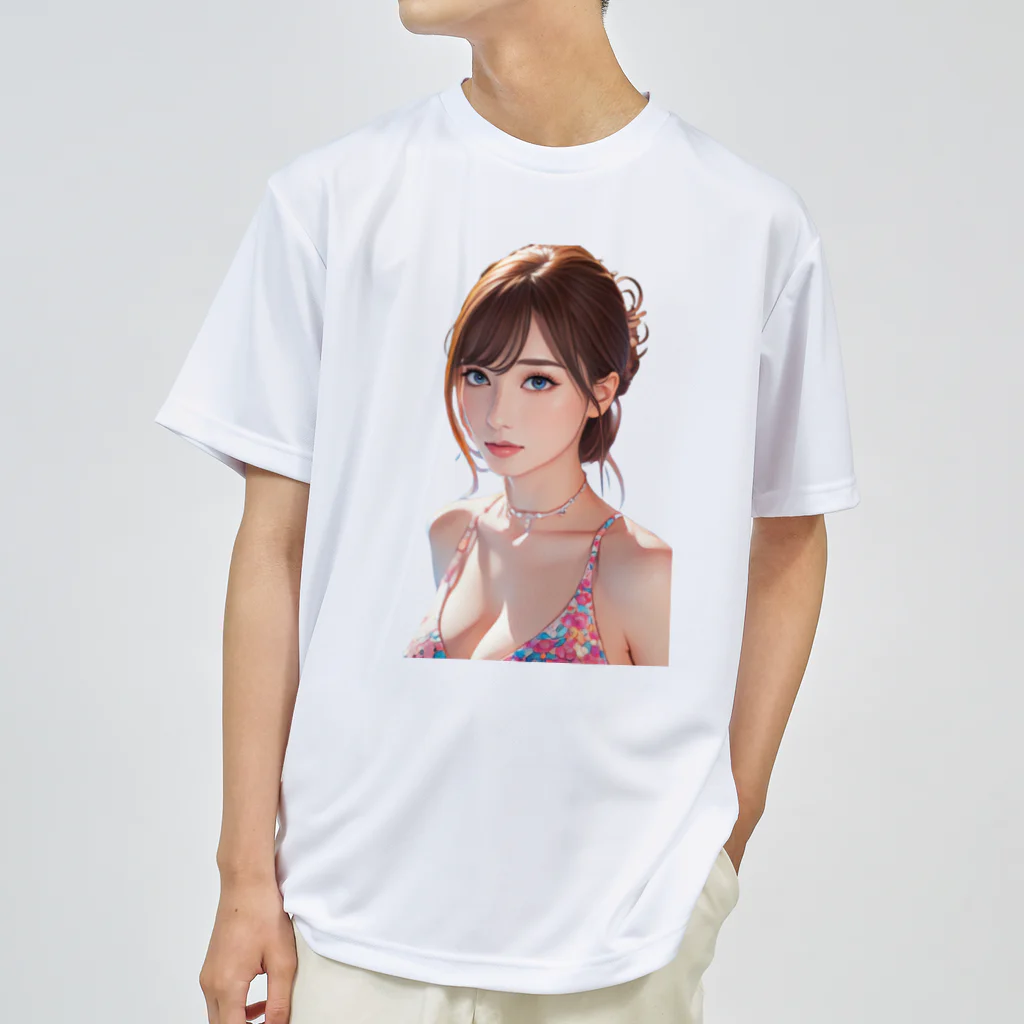 bitpiyoの綺麗なお姉さん Dry T-Shirt