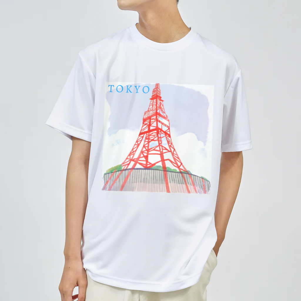 JapanのTOKYO_01 ドライTシャツ