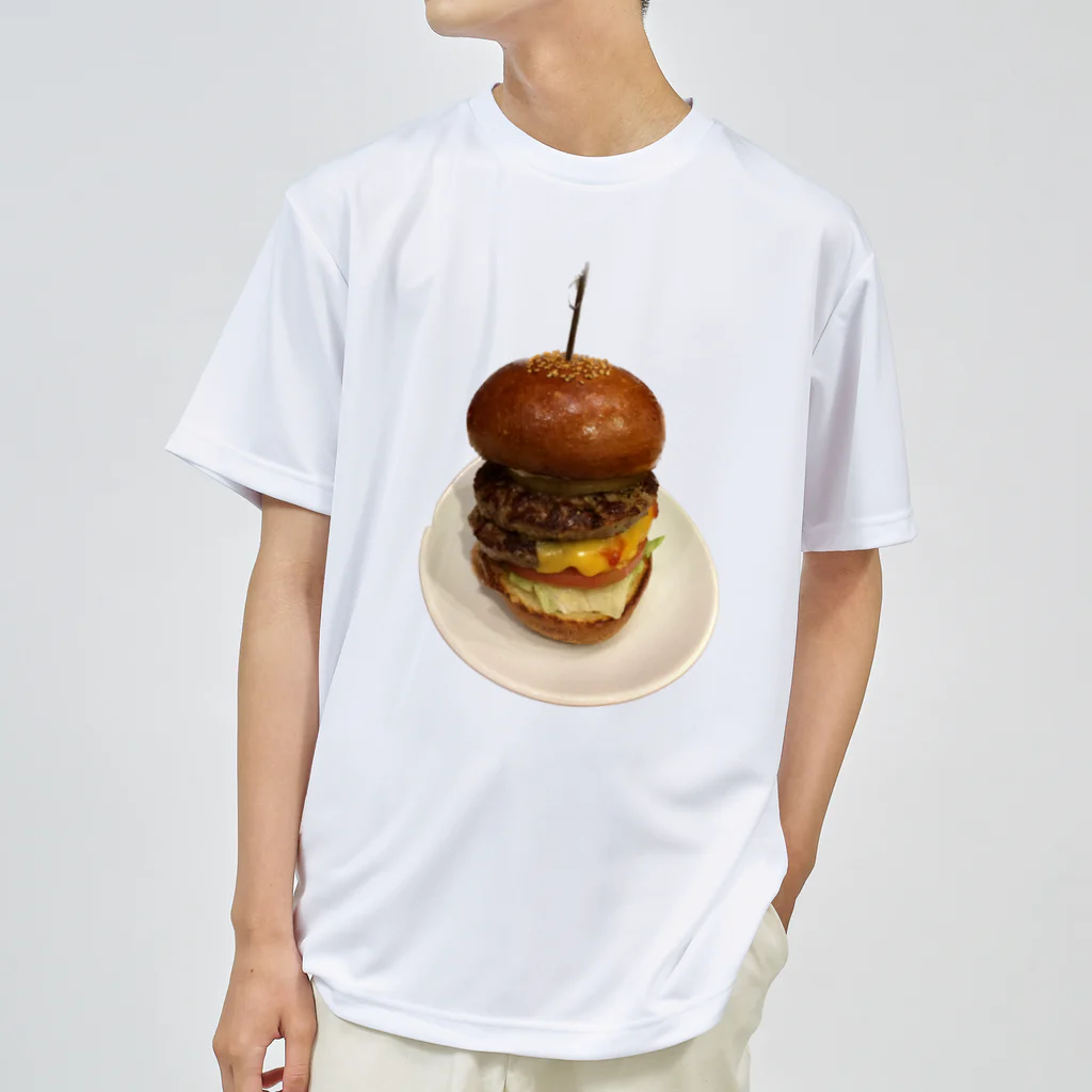 30002500のこういうのがいいんだよバーガー🍔 ドライTシャツ