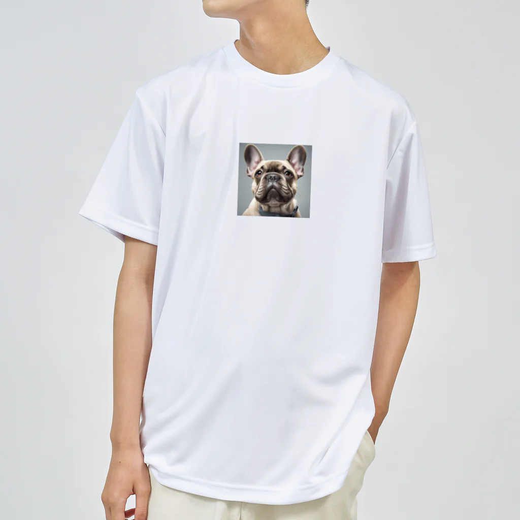 smile_happyのfrench bulldog Dry T-Shirt