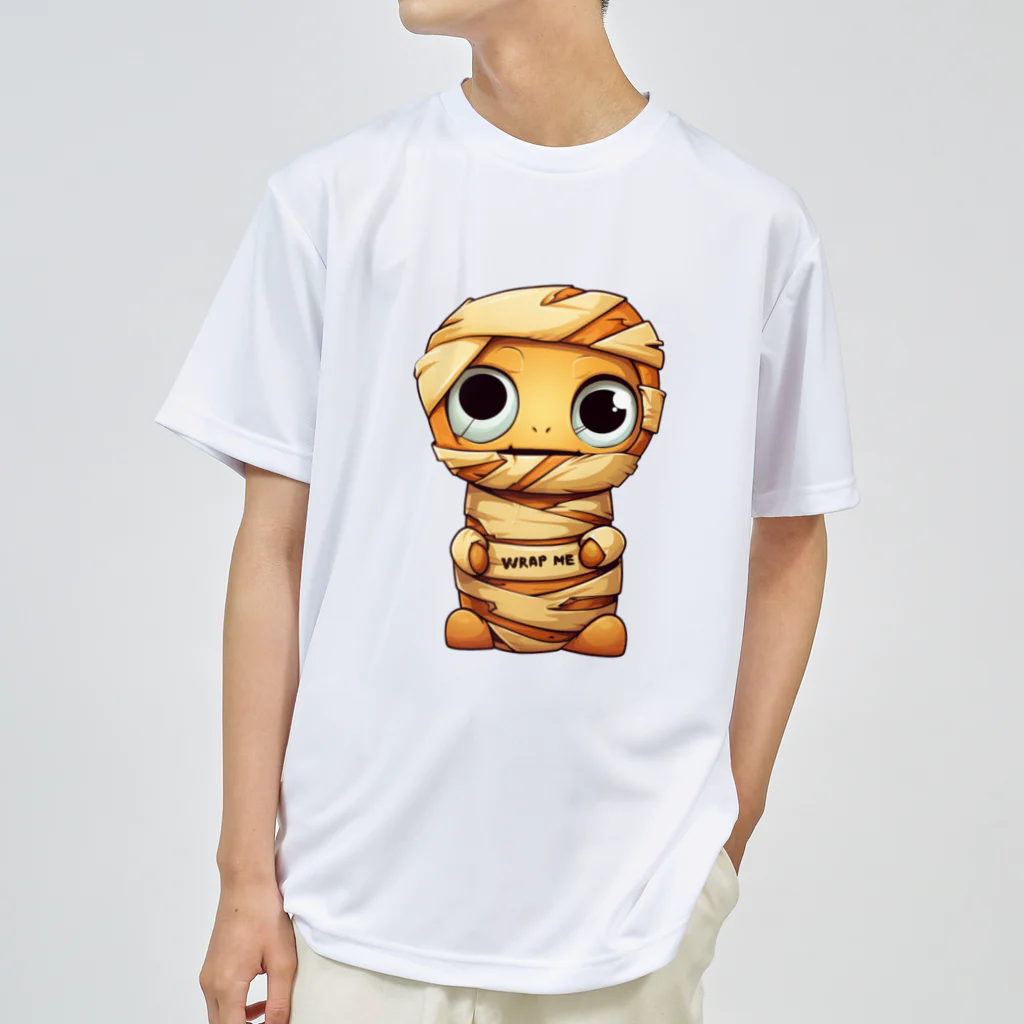 NeoNestのWrapped Wonders Halloween Collection: Mummy #05 ドライTシャツ