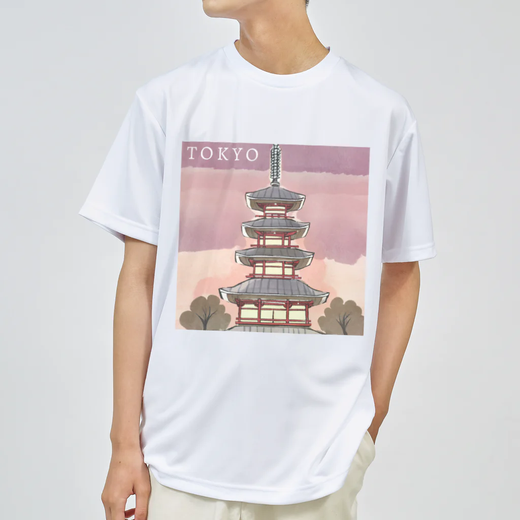 Japanの東京_03 ドライTシャツ