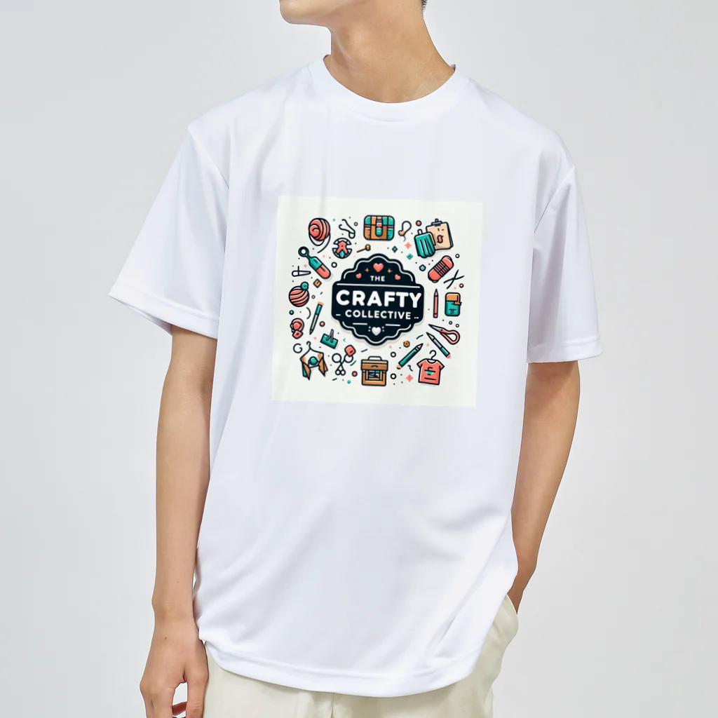 The Crafty CollectiveのThe Crafty Collective のロゴマーク ドライTシャツ