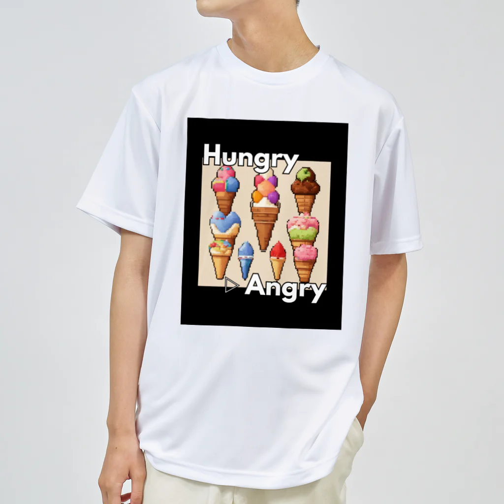 hAngryの【アイスクリーム】hAngry Dry T-Shirt