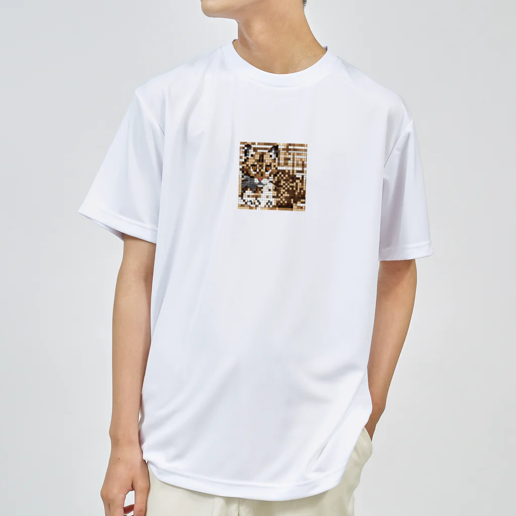 kindonesiaのドット絵のベンガルキャット Dry T-Shirt