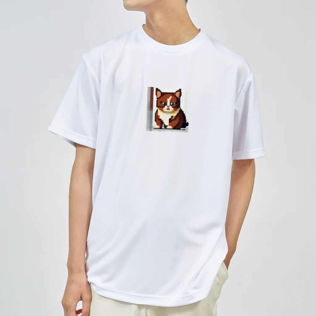 kindonesiaのドット絵のマンチカン Dry T-Shirt