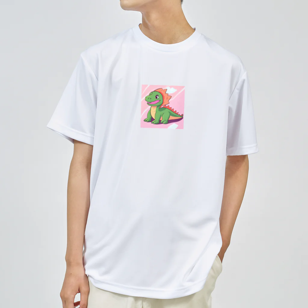 かわいいグッズのかわいい恐竜のグッズ Dry T-Shirt