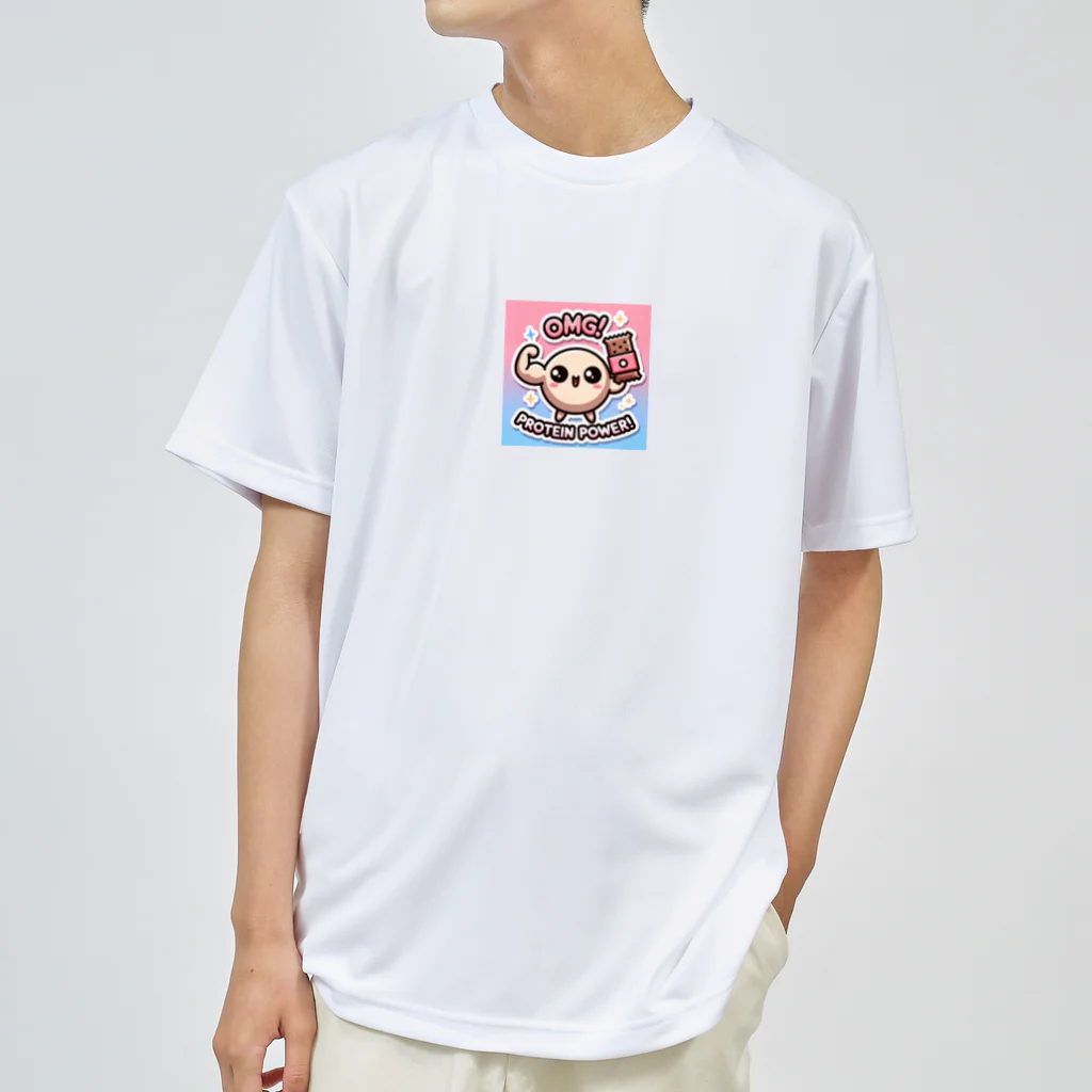 burusukaruのプロテインパワー ドライTシャツ