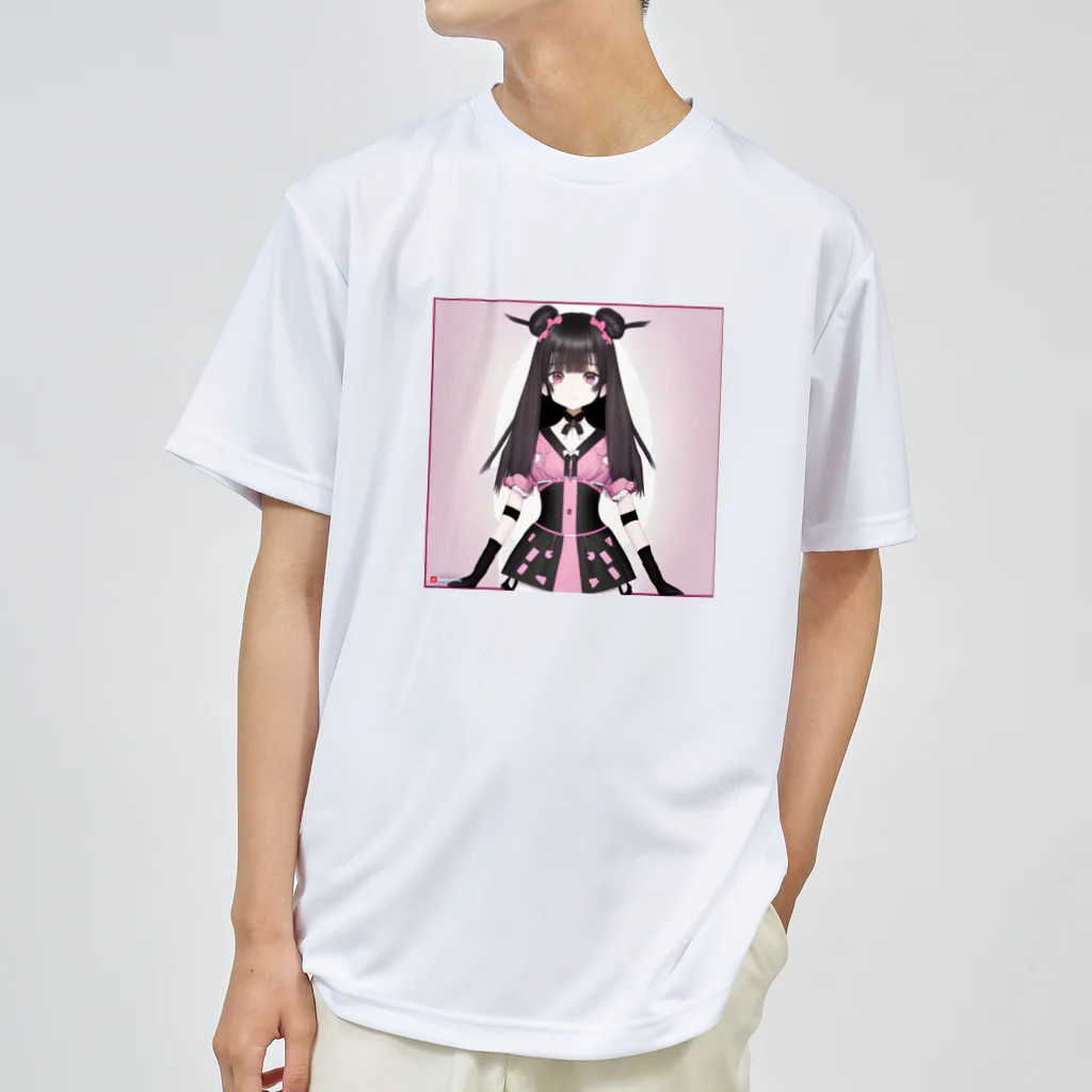 hamusutaroのサブカル女の子 Dry T-Shirt