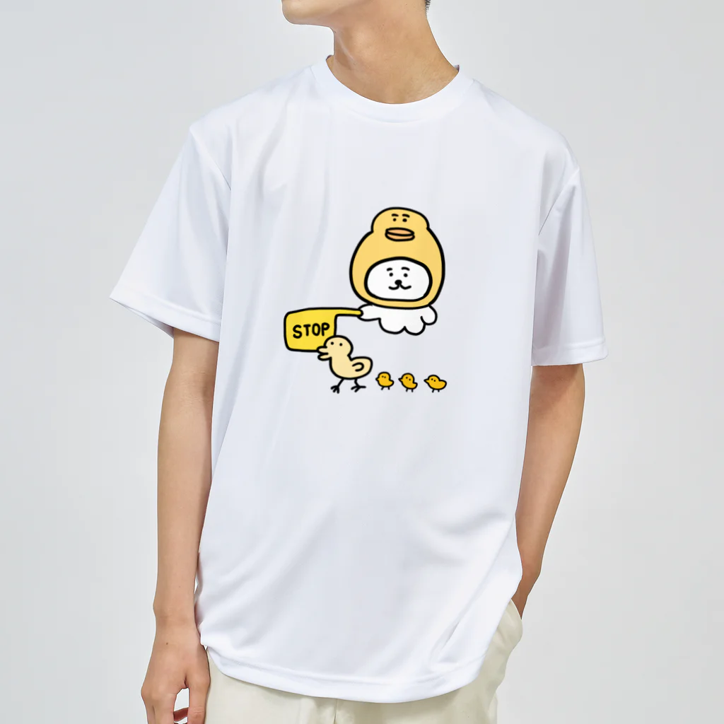 けちゃっぷごはんのお店の見守るねこ ドライTシャツ