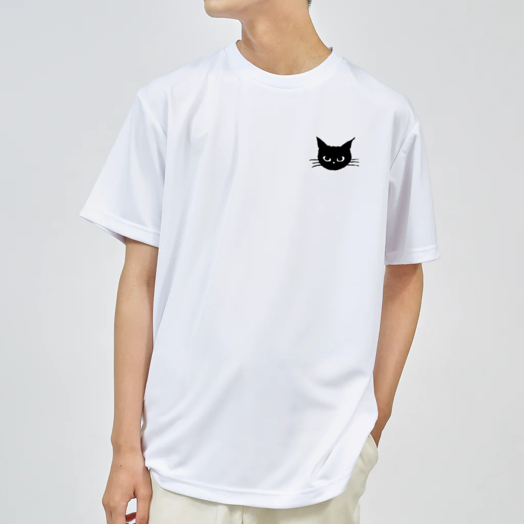 kodou3の黒ネコ　スポーツ用T Dry T-Shirt