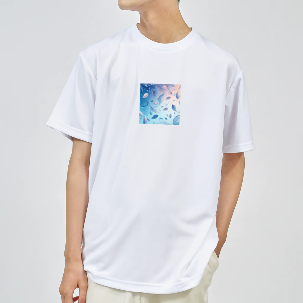 SAKIの落ち葉の可愛いイラスト Dry T-Shirt