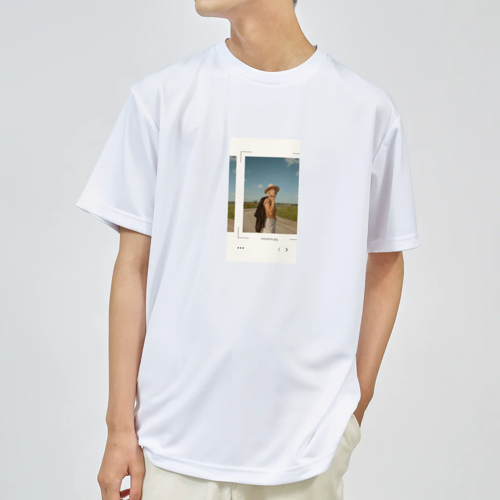 popo60のポラロイド写真 ドライTシャツ