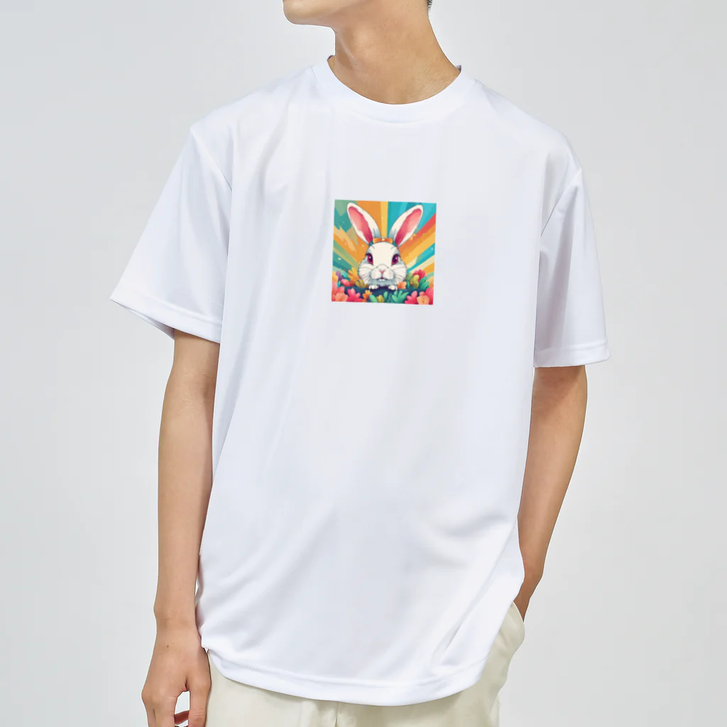 YOO1978の(*≧3≦)ウサギのグッズ Dry T-Shirt