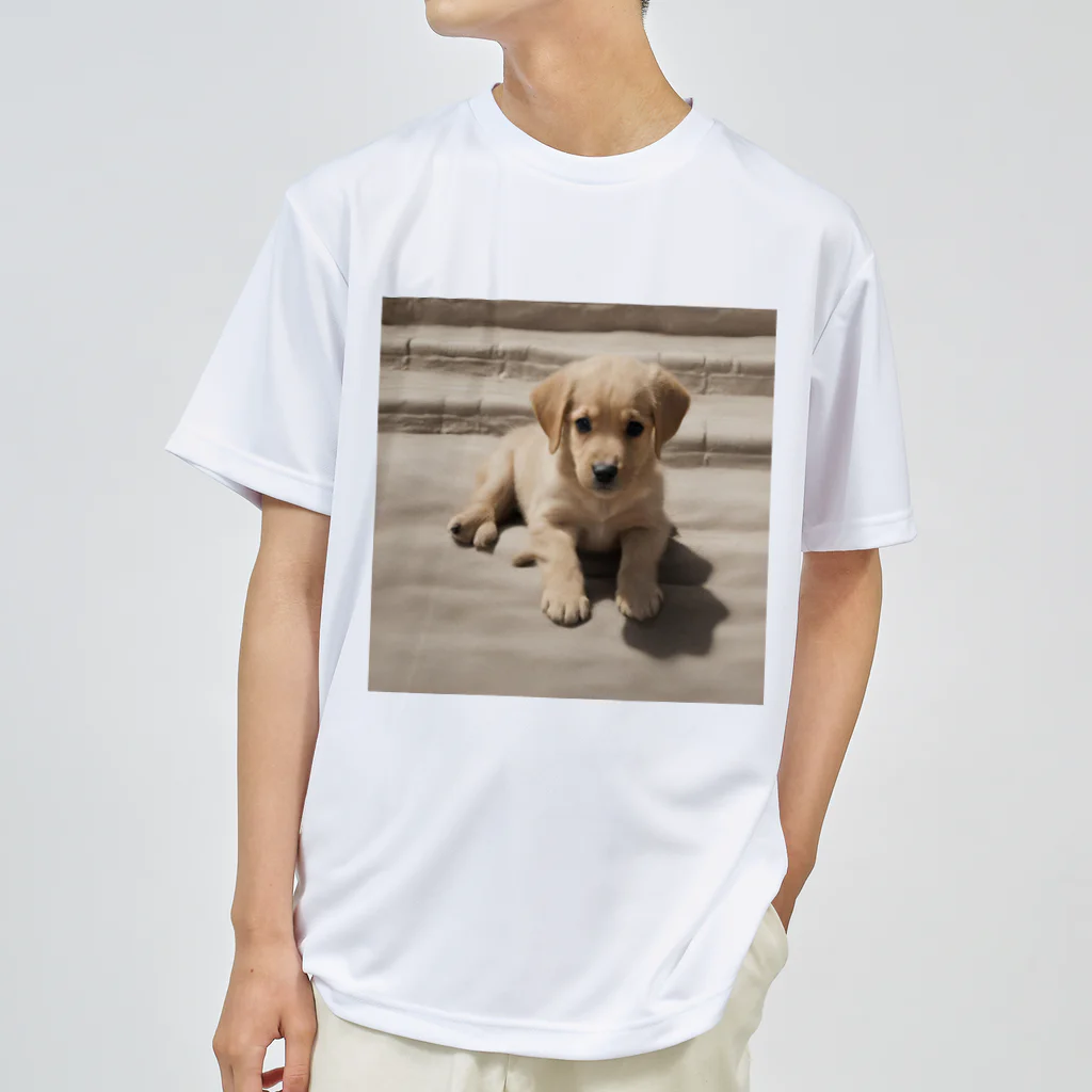 那須野グッズのかわいい仔犬のグッズ Dry T-Shirt