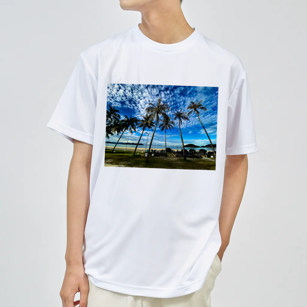 HONMARU23のランカウイ島のビーチ Dry T-Shirt