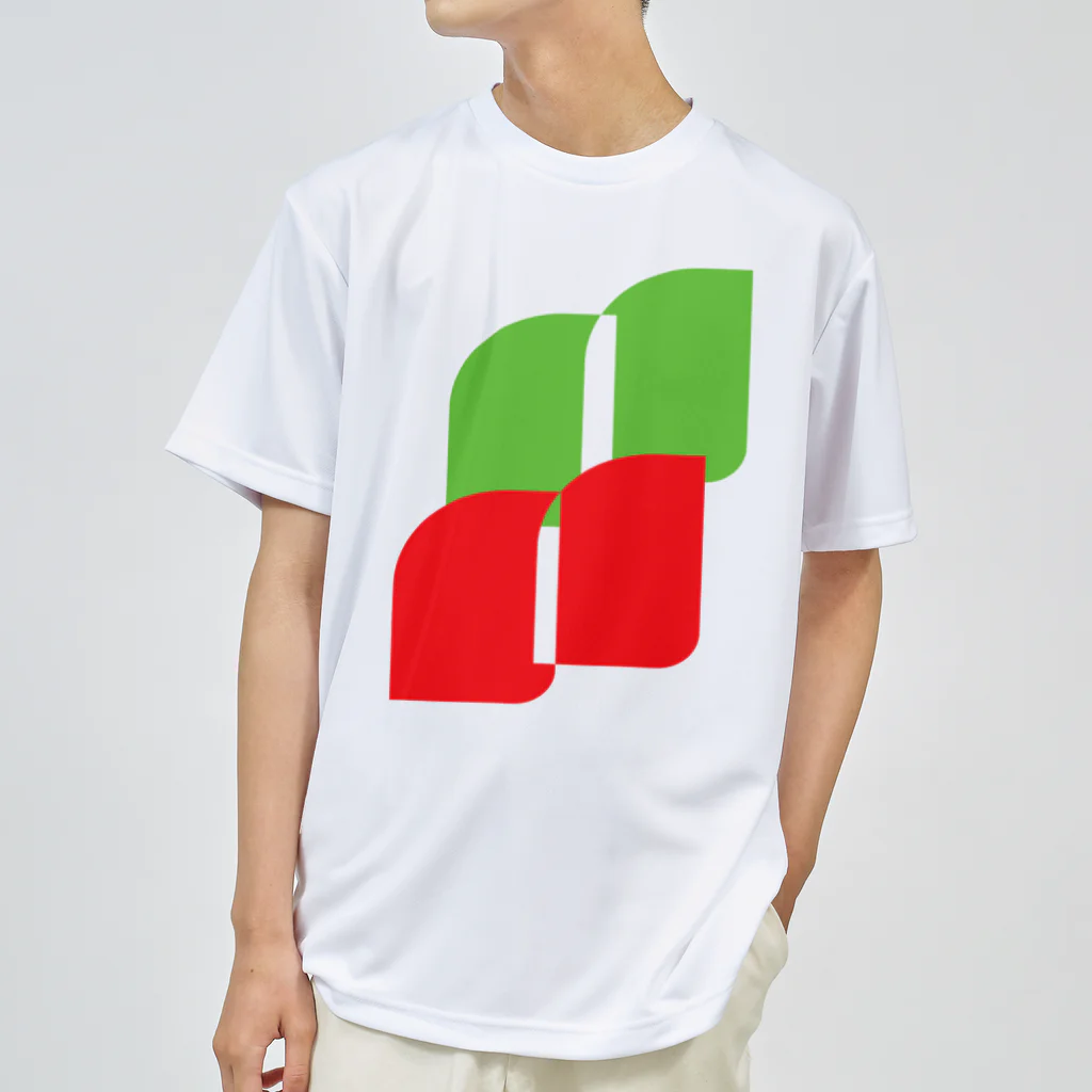 minimaltのミニマリズムデザインな気分　葉っぱ Dry T-Shirt