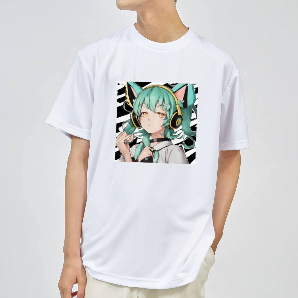 VOCALOID風な商品をのVOCALOID風 猫耳ちゃん Dry T-Shirt