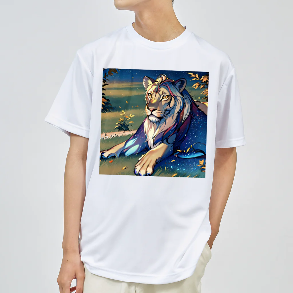 MATORAMIのライオン ドライTシャツ