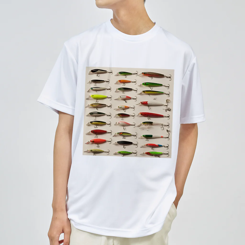 No Fishing No Life のルアーコレクション Dry T-Shirt