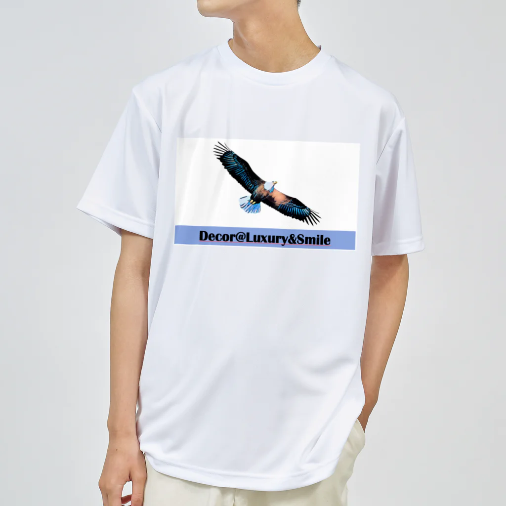 Decor&LuxuryVenusのDecor@Luxury&SmileロゴEagles Dry T-Shirt