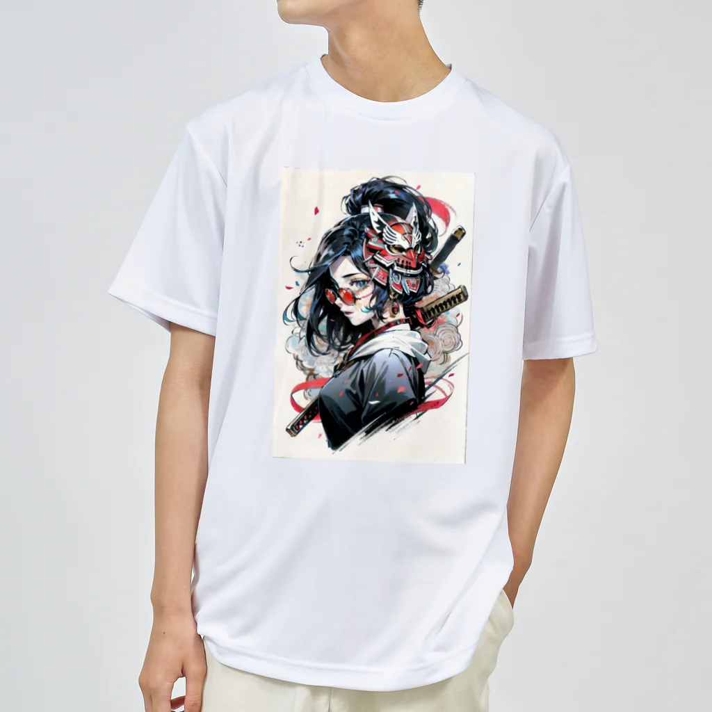 kookLITEの未来から女侍 Dry T-Shirt