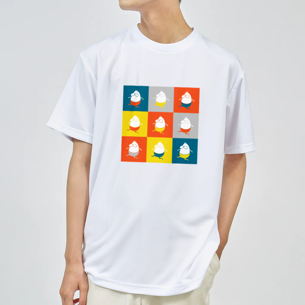 くらきち ONLINE SHOPのねこタイツ 3 × 3 Dry T-Shirt