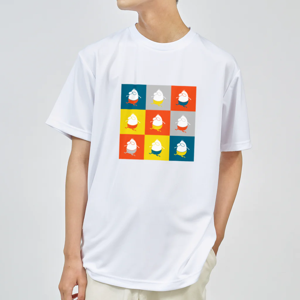 くらきち ONLINE SHOPのねこタイツ 3 × 3 ドライTシャツ