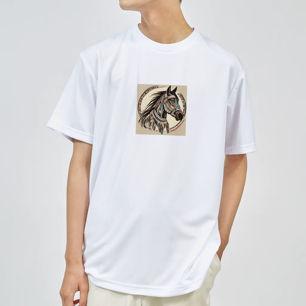 Wild-wildのウマくん ドライTシャツ