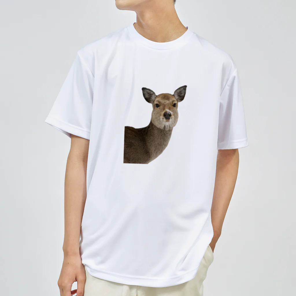 bu_yan0131のひょっこりシカくん Dry T-Shirt