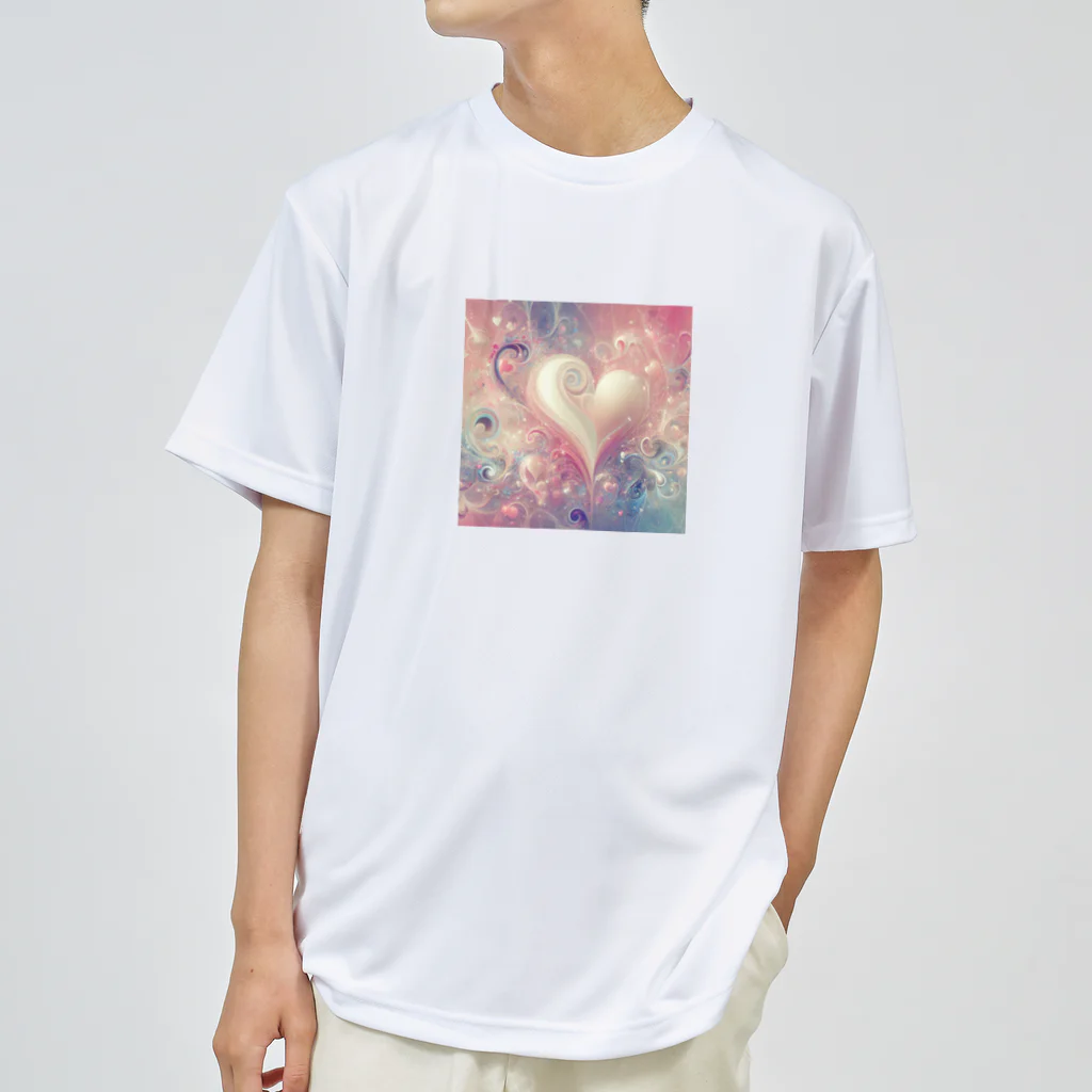 終わらない夢🌈の幻想的なハート💖 Dry T-Shirt