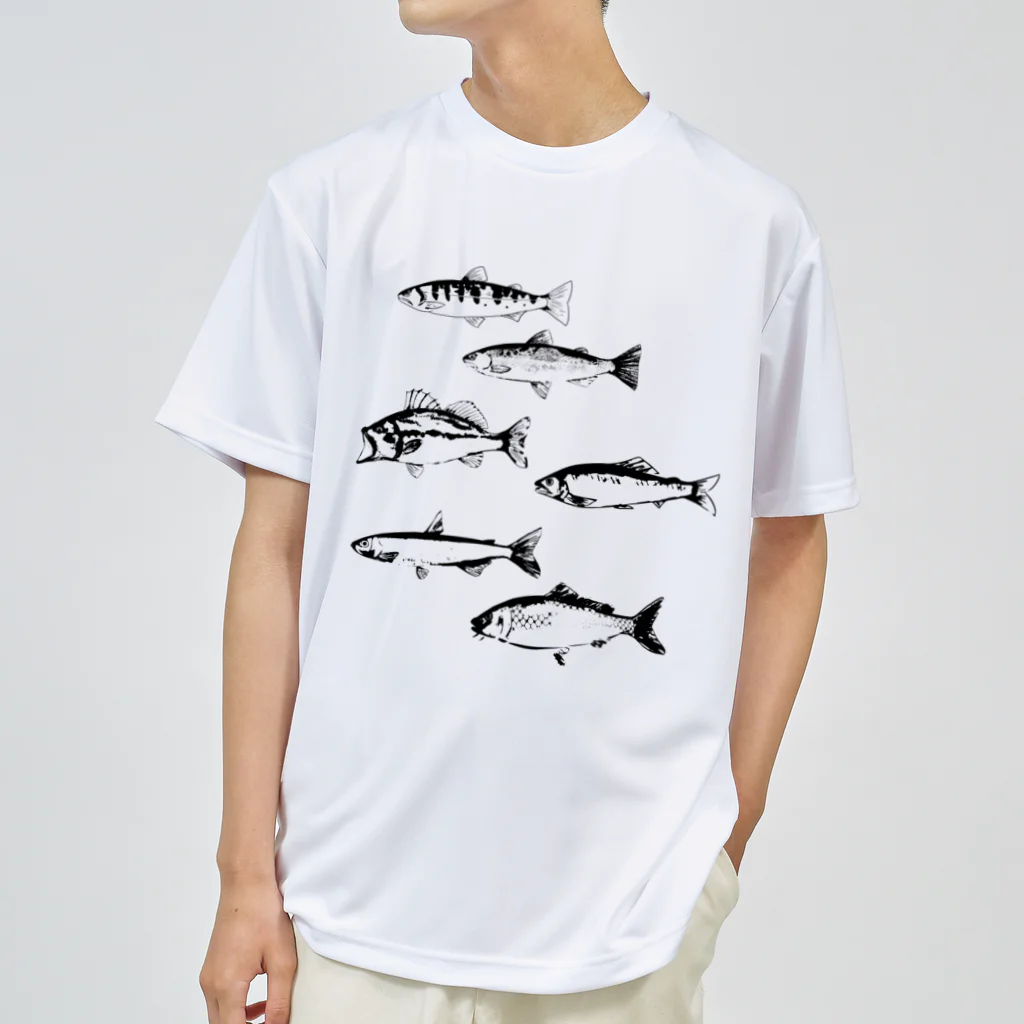 chicodeza by suzuriの川魚さん Dry T-Shirt