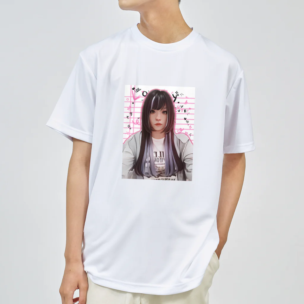 neko_28のスカイブルーの主 Dry T-Shirt