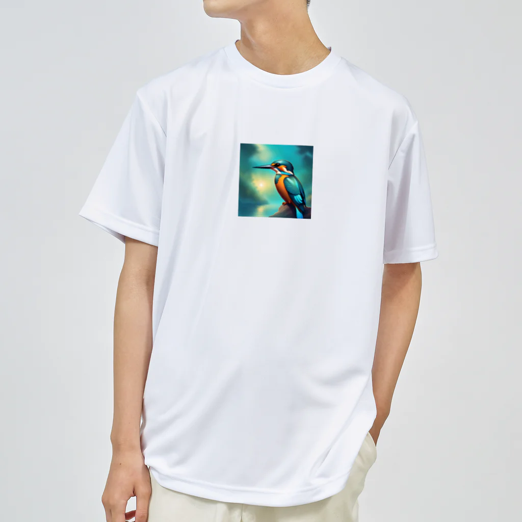 bestfriend54のカラフルカワセミくん Dry T-Shirt