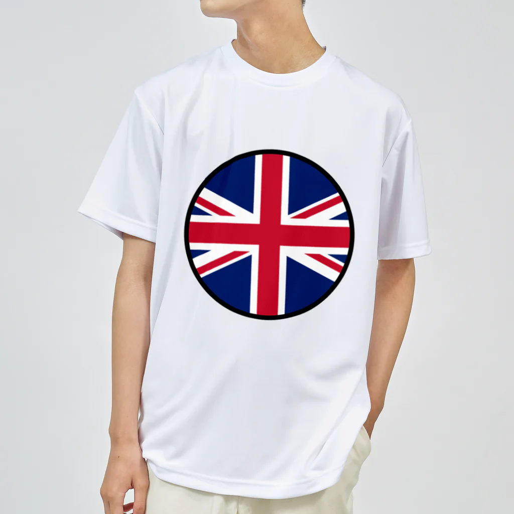 おもしろいTシャツ屋さんのイギリス England United Kingdom Great Britain ドライTシャツ