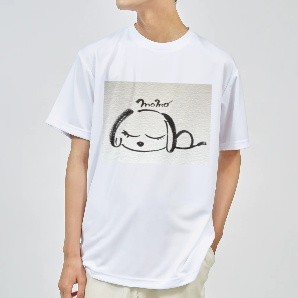 ラブリーモモ🐶🐾のネムネムモモ ドライTシャツ