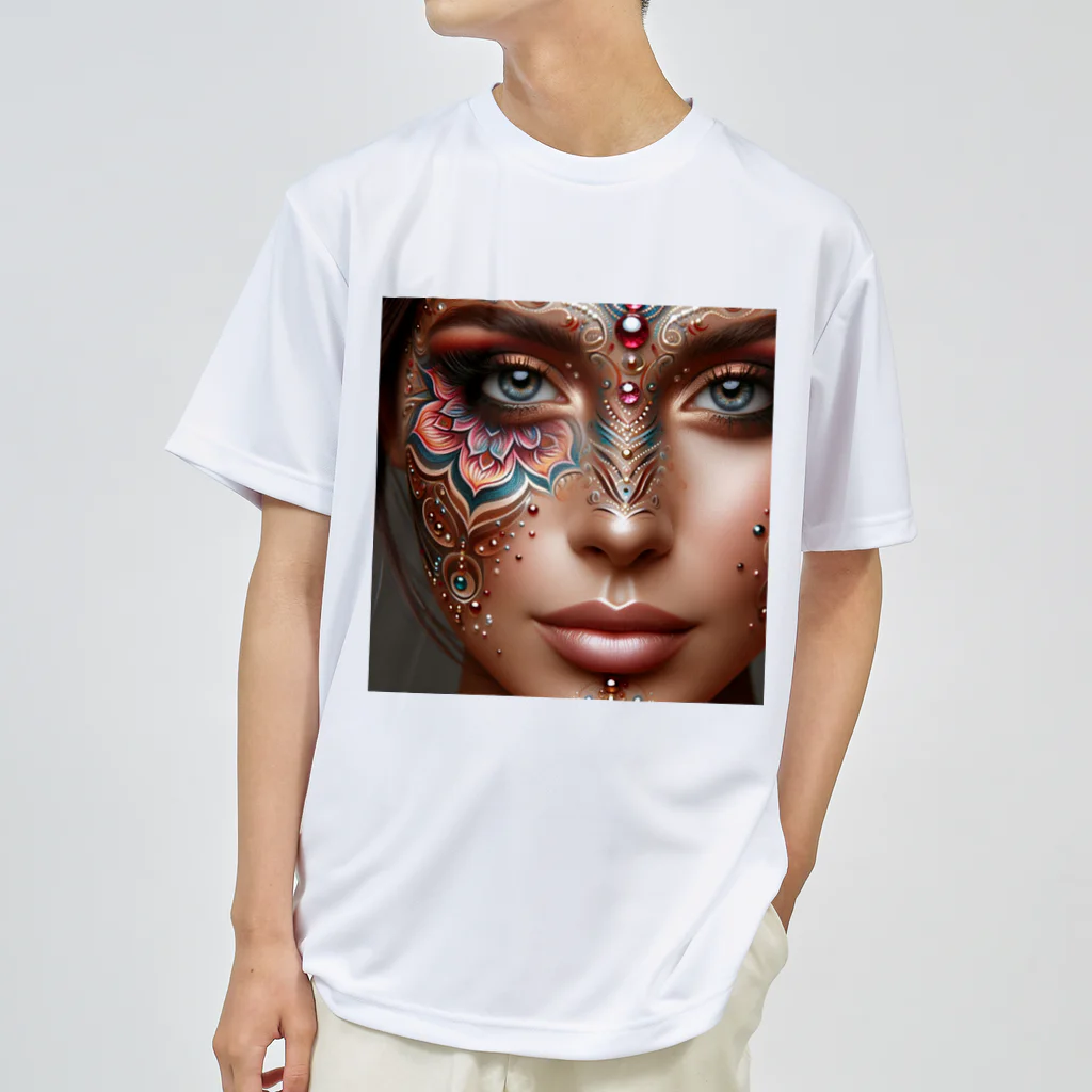 女神🌟曼荼羅のMANDALA MAKEUP  Dry T-Shirt