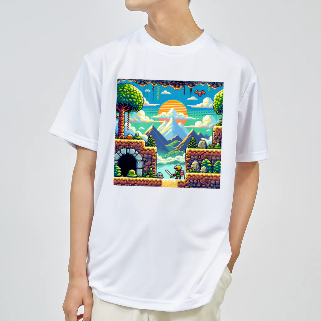 PiXΣLの Retro games / type.1 ドライTシャツ