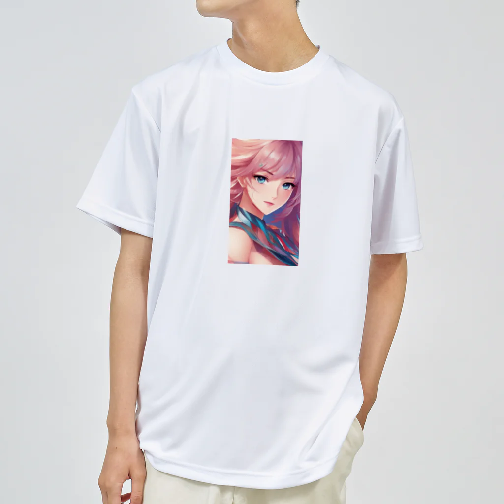 23yamachanのAI美女グッズ ドライTシャツ