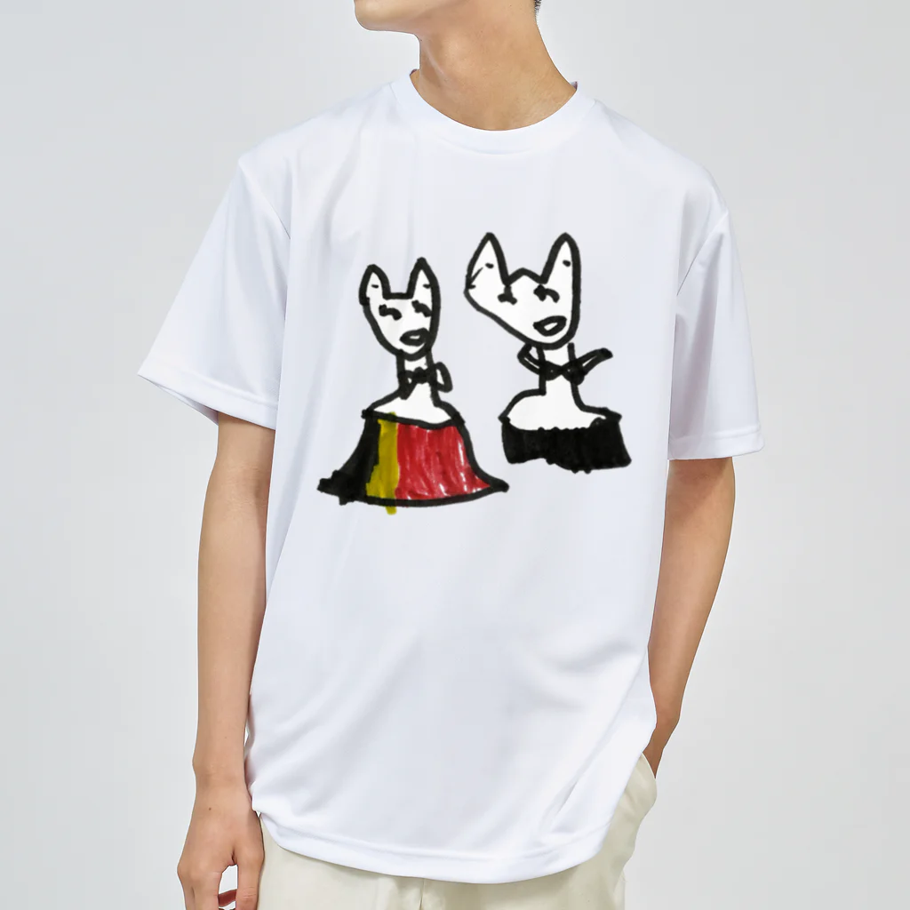 BWfamilyのおやまのきつねのおんなのこ Dry T-Shirt