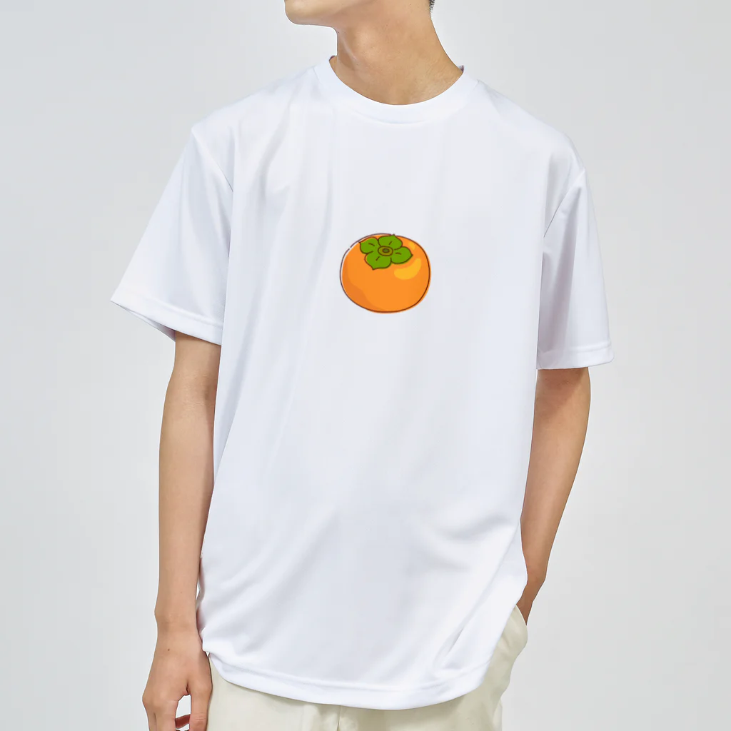 kudamono_fruits0730のかき Dry T-Shirt