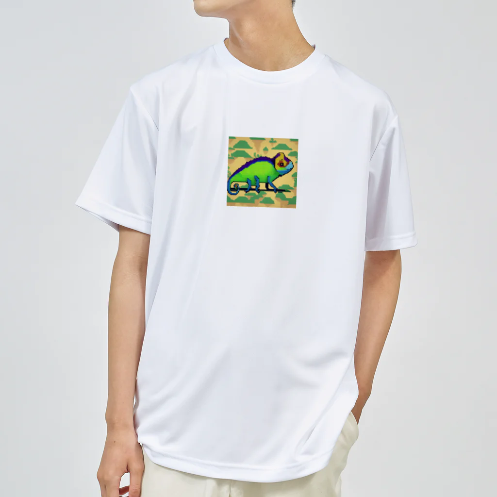 MICK_Aのカメレオンカメレオン Dry T-Shirt