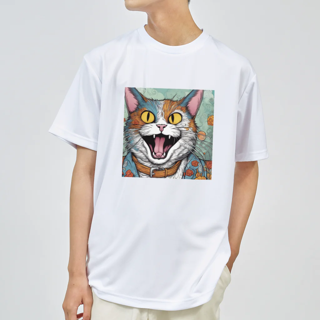 washi-and-washichanのゲス猫 Dry T-Shirt