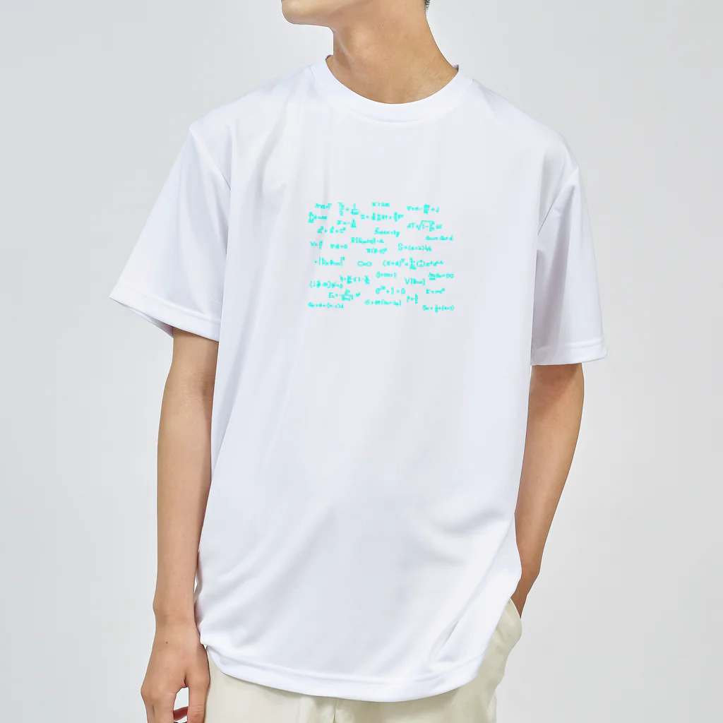 popppnの物理の数式 Dry T-Shirt