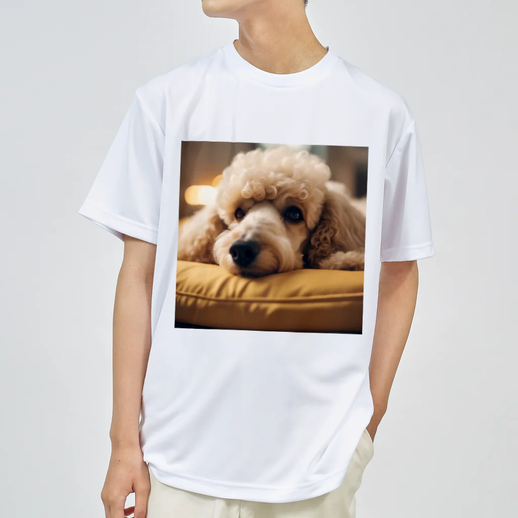 barkcutelyのリラックスプードル ドライTシャツ