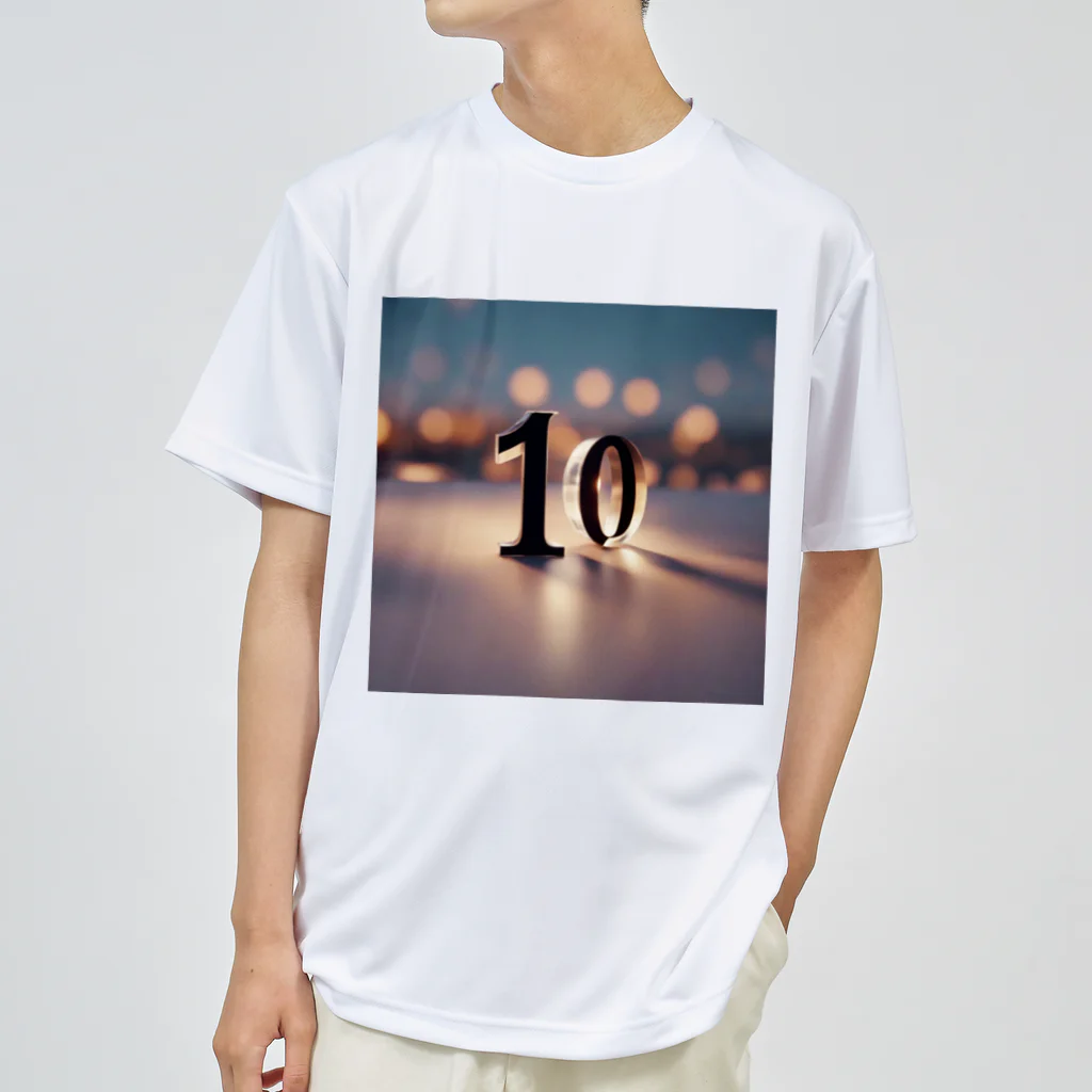DISNの１０ ドライTシャツ